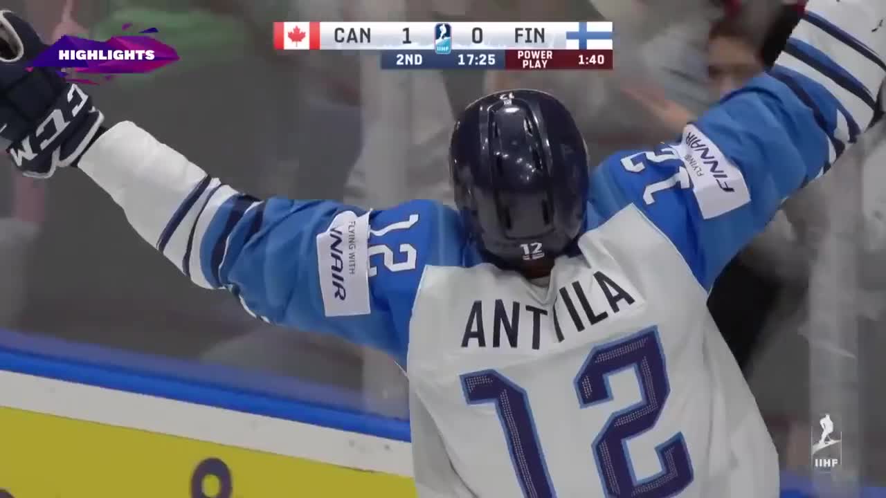 Хоккей: Канада-Финляндия 3:1
