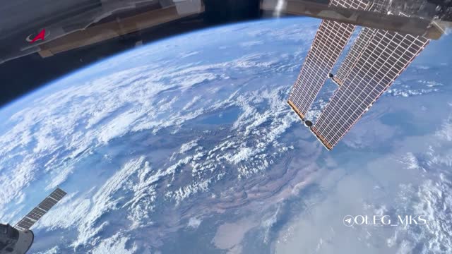 Орусиялык космонавт Ысык-Көлдүн космостон көрүнүшү тартылган видео менен бөлүштү