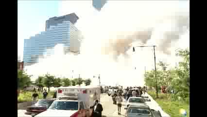ФБР тыюу салган видео: 2001-жылы 11 сентябрда биринчи болуп жардырылган мунара