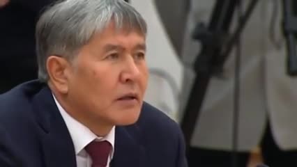 Алмазбек Атамбаевдин Минскдеги сөзү