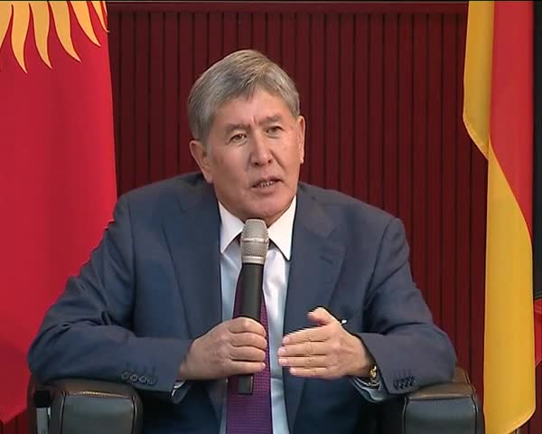  А. Атамбаев Кыргызстандагы парламенттик шайлоо тууралуу