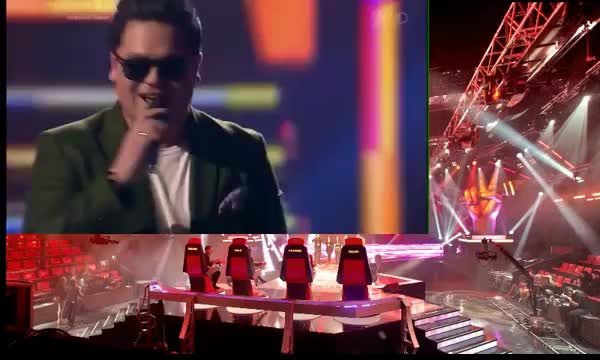 Юрий Меликов «Uptown Funk» чейрек финалы - Голос