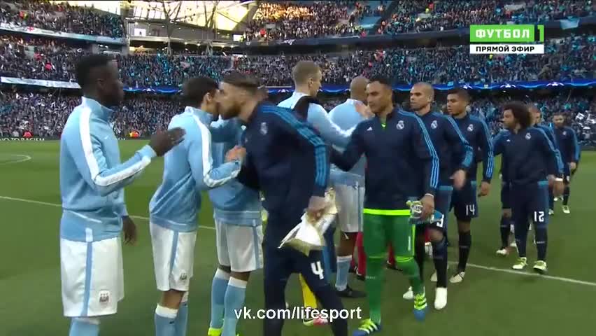 Чемпиондор Лигасы 2015-2016. Жарым финал. Манчестер Сити - Реал 0:0