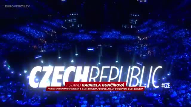 Евровидение 2016. Жарым финал. Габриэла Гунчикова - I Stand (Чехия)