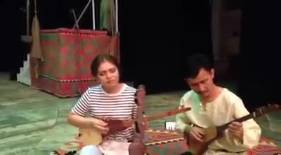Элзар Өскөнбаева, концерт алдындагы даярдануу