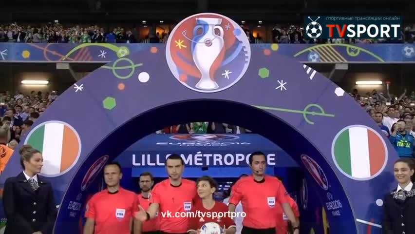 Евро-2016: III тур. Италия - Ирландия