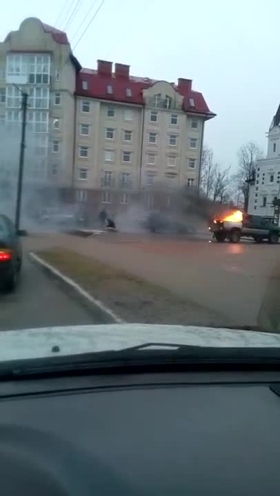 Унаасын жана өзүн өрттөп салды