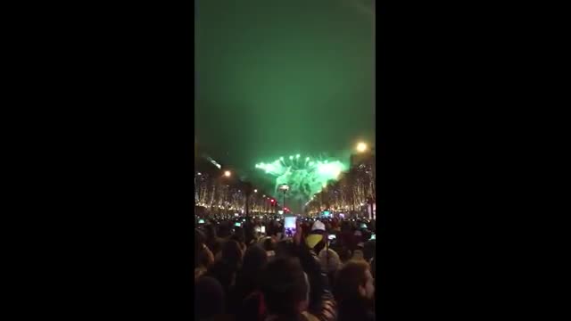Жаңы жылдык фейерверк-2017. Нью-Йорк