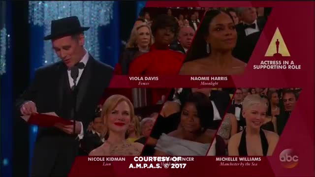 "Экинчи пландагы мыкты актриса" аталган Виоланын эмоциясы "Оскар-2017"
