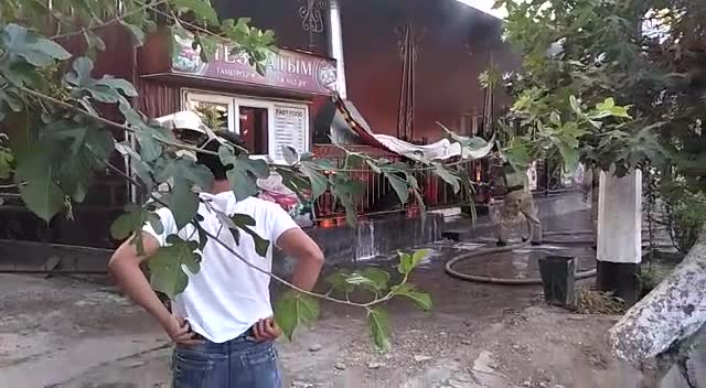 Ошто кафеде өрт чыкты