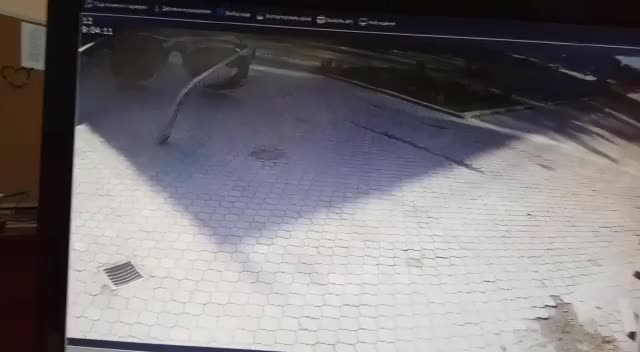 Жаштар аллеясындагы көз айнектин кантип сынганы видеого түшүп калган