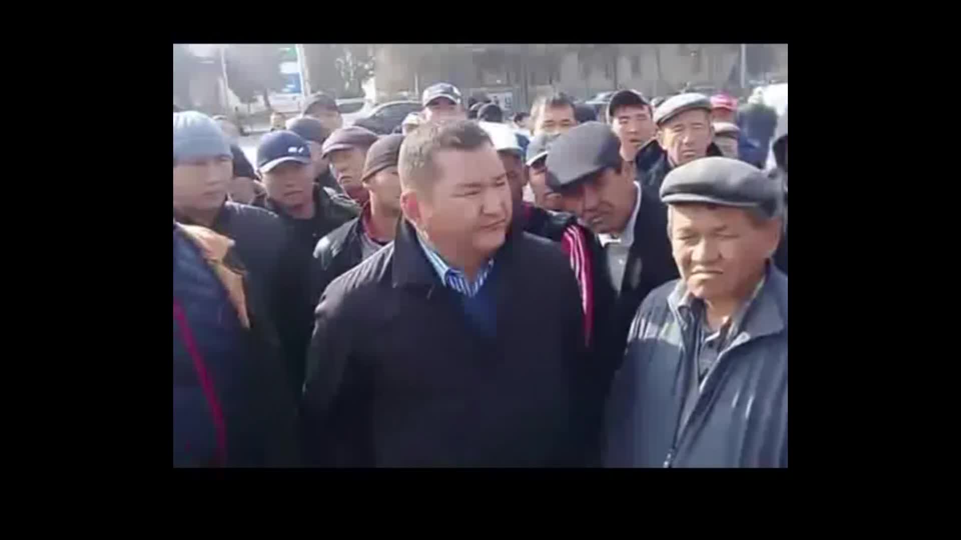 Талас эли кайрадан митингге чыкты (03.11.17)