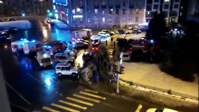 Санкт-Петербург шаарында болгон жардыруу