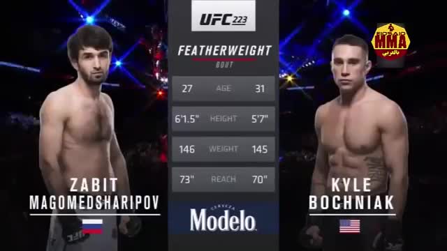 Забит Магомедшарипов - Кайл Бочняк (UFC-223)