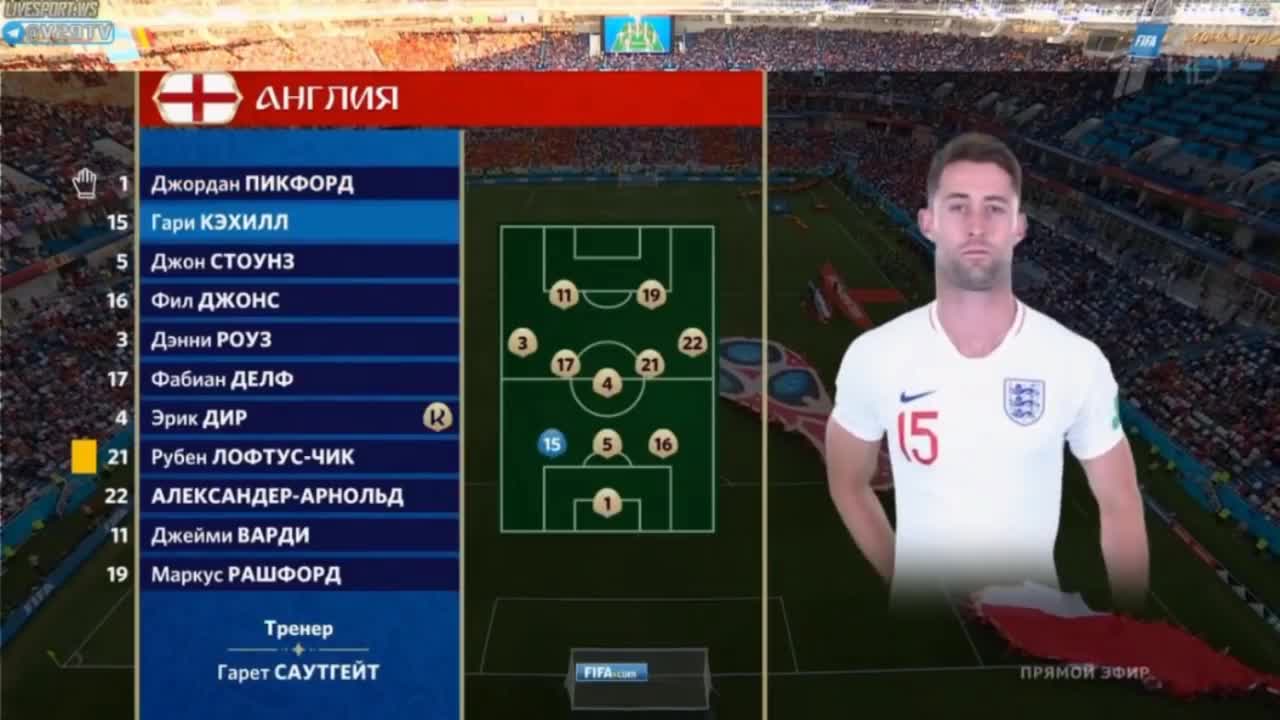 Англия - Бельгия