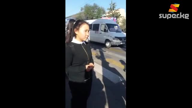 Бишкекте жөө жүргүнчүлөрдүн катышуусундагы жол кырсыктарды алдын алуу жана эскертүү максатында рейд жүрүүдө