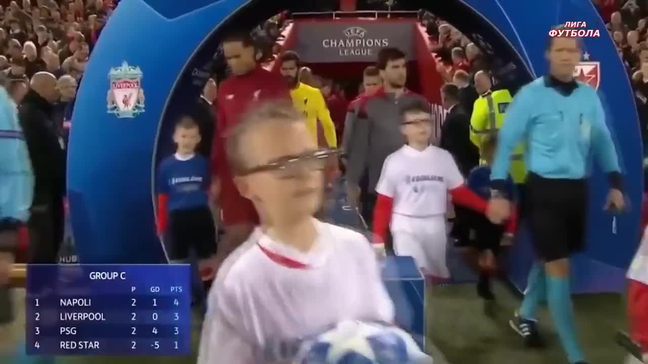 Чемпиондор Лигасы: Ливерпуль-Црвена Звезда