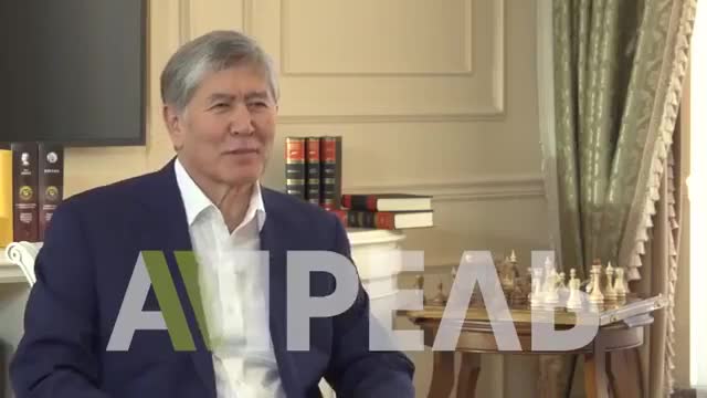 Алмазбек Атамбаев. Түз эфирде берген маеги (19.11.2018)