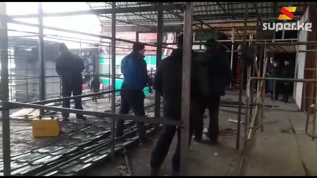 "Ош базарынын" аймагындагы акыркы өрт кырсыгынан күйгөн соода орундары калыбына келтирилип жатат
