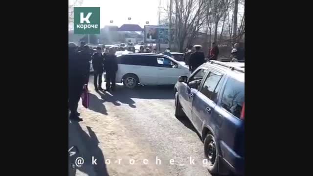 Өзгөчө кырдаал кирген Ноокаттан алгачкы видео