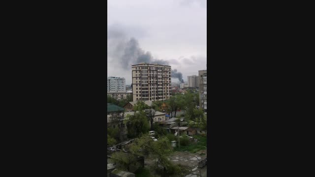 Бишкекте турак үйдөн өрт чыкты