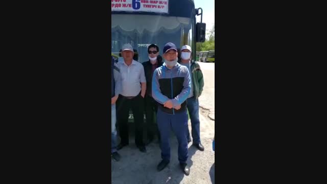 Автобус айдоочулары март айынын айлыгын ала албай жатышат