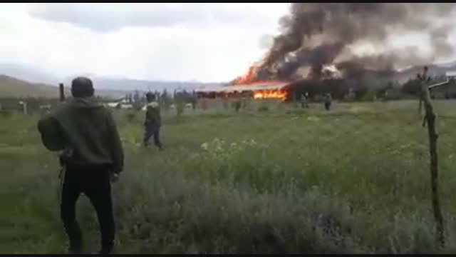Чек арада кайрдан үй өрттөндү