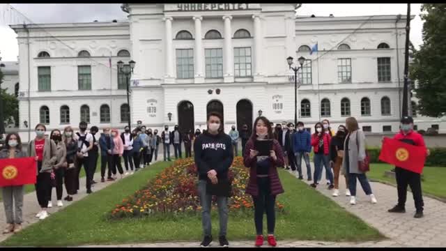 Сибирдеги студенттер кайрылуу жасады