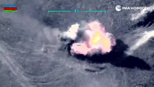 Азербайжан Армениянын 2 танкын жок кылды