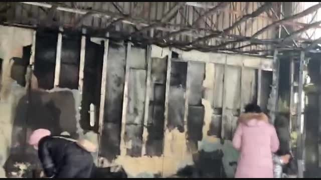 "Аламүдүн" базарындагы чакан насыя берүүчү компания өрттөндү