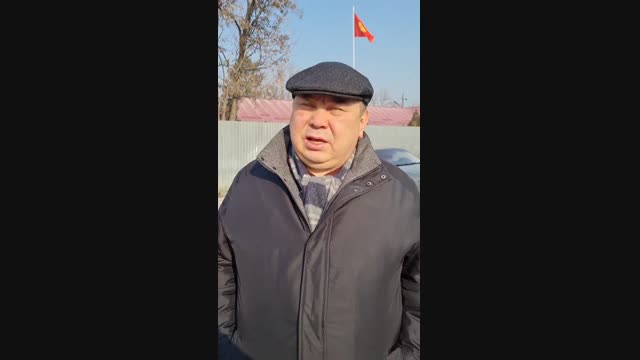 Балбак Түлөбаев шаарды каптаган ыш боюнча пикирин билдирди.