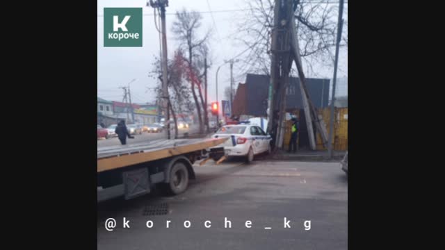 Бишкекте кайгуул кызматынын катышуусунда жол кырсыгы катталды 