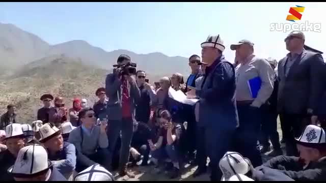 Камчыбек Ташиев Гавасай тилкесиндеги 19 миң 200 гектар жерди өлкөгө кайтаруу аракетин көрөт 