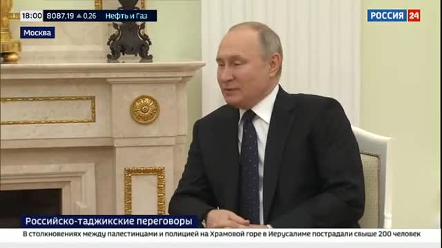 Москвада Владимир Путин менен Эмомали Рахмон жолугушту