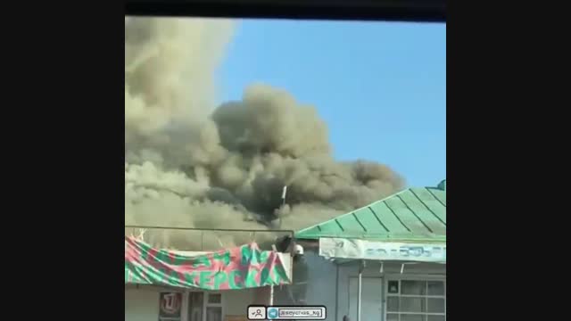 Беловодскто тез тамактануучу жайдан өрт чыкты