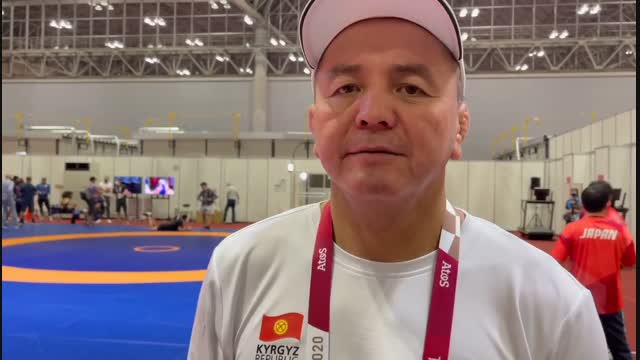 Балбан кыздардын машыктыруучусу Нурбек Изабеков