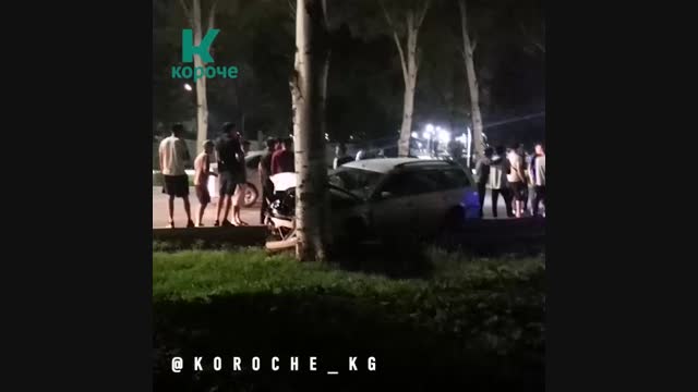 Түндө Бишкекте 4 унаа катышкан жол кырсыгы катталды