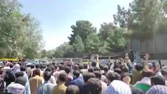 Кабулда талибдер Пакистанга каршы демонстрацияга ок чыгарды