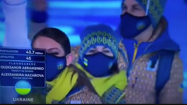 Владимир Путин украиналык спортчулар парадга чыкканда уктап кетти