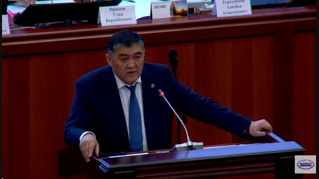 Ташиевдин Достуктун берилиши боюнча билдирүүсү