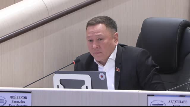 Депутат Кара-Балтага абанын сапатын текшерген жабдык коюну суранды