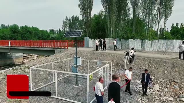 Ак-Буура дарыясында заманбап гидрологиялык станция ишке кирди 