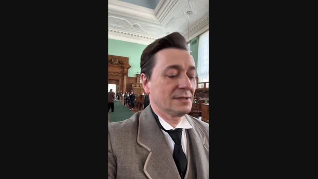 Орусиялык актёр Сергей Безруков Айтматов тууралуу тартылып жаткан көркөм тасмага катышууда