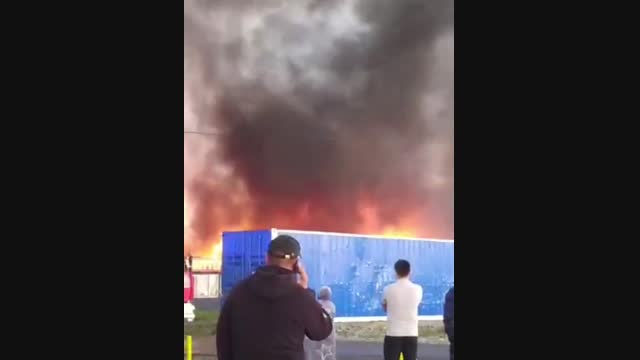 Сокулуктагы мал базардан өрт чыкты