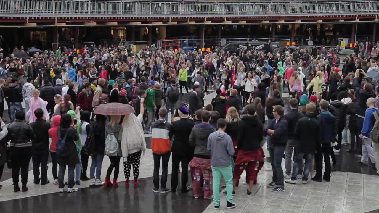 Gangnam Style FLASHMOB Stockholm  Sweden