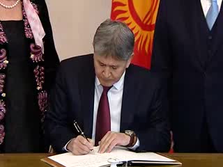 Президент А.Ш.Атамбаевдин Германияга болгон расмий иш сапары