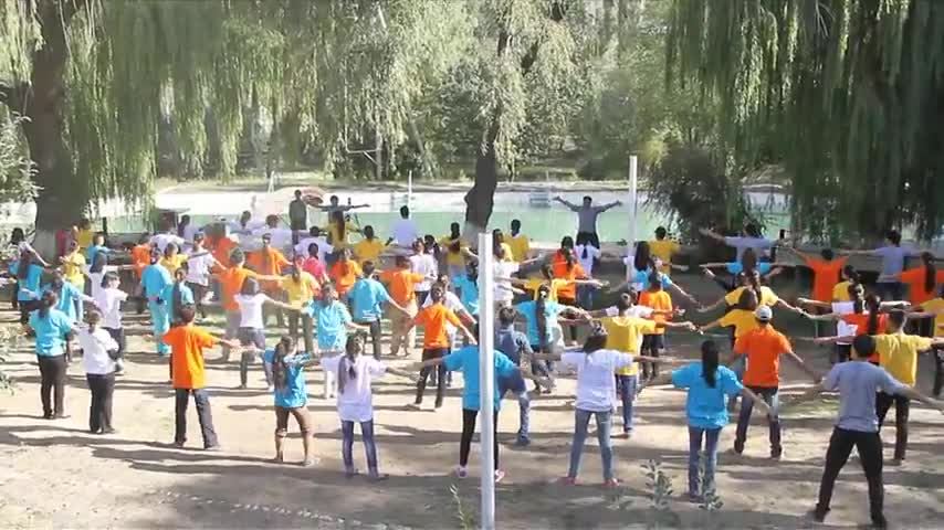 Флешмоб ОШ шаары!