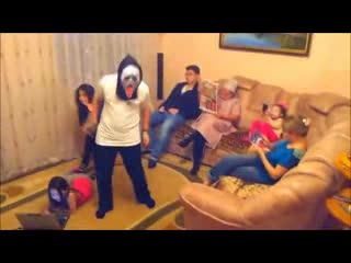 Апашка бийди чачып жатат. Гарлем Шейк