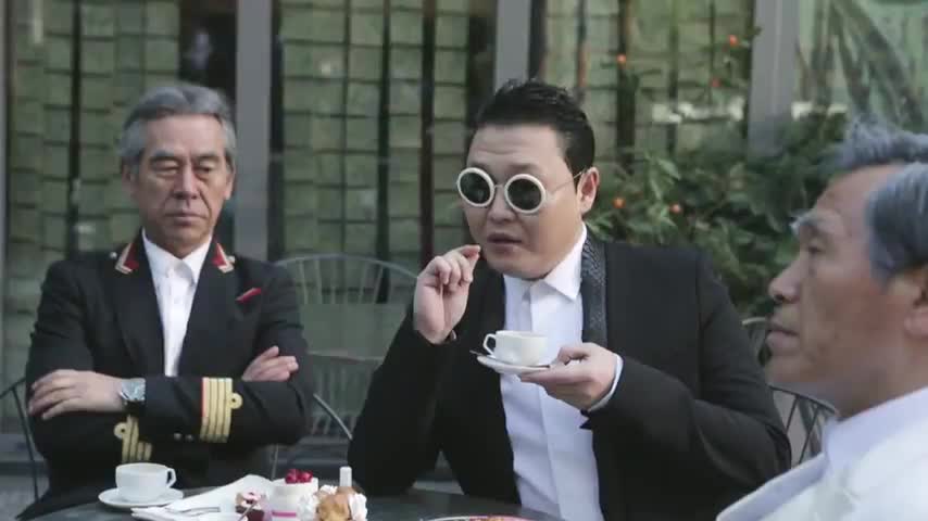 PSY - Gentlemen - кадр артындагы кызыктар