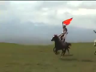 Кыргыздар ат үстүндө